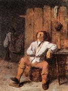 BROUWER, Adriaen A Boor Asleep USA oil painting reproduction